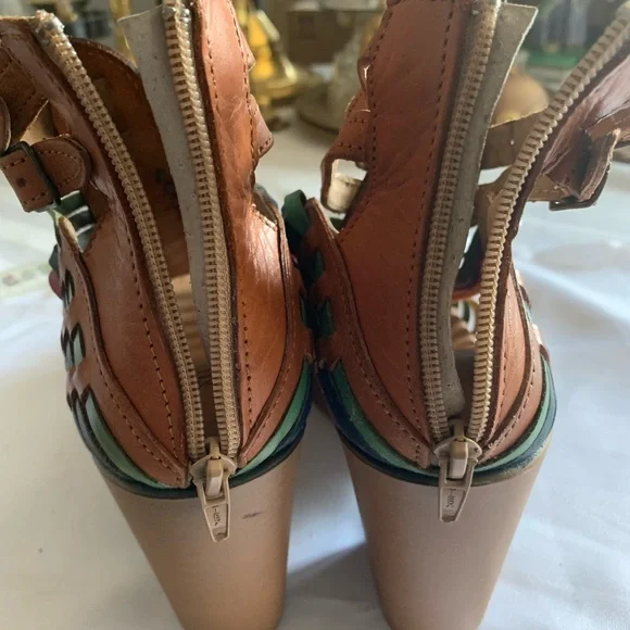 Coloful platform shoes - Picture 5 of 8